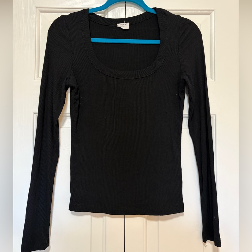 Black Cotton On Long Sleeve